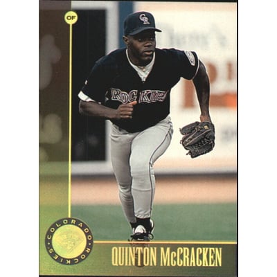 1996 Leaf Gold Press Proofs #44 Quinton McCracken