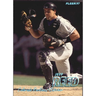 1997 Fleer Tiffany #314 Jeff Reed
