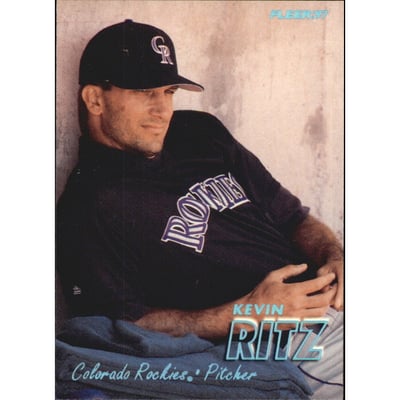 1997 Fleer Tiffany #317 Kevin Ritz