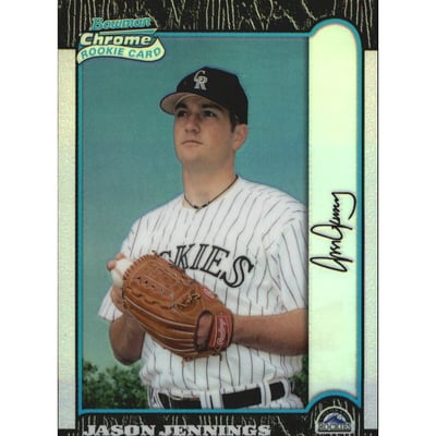 1999 Bowman Chrome Refractors #435 Jason Jennings