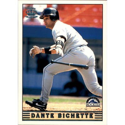 1999 Pacific Crown Collection Platinum Blue #93 Dante Bichette
