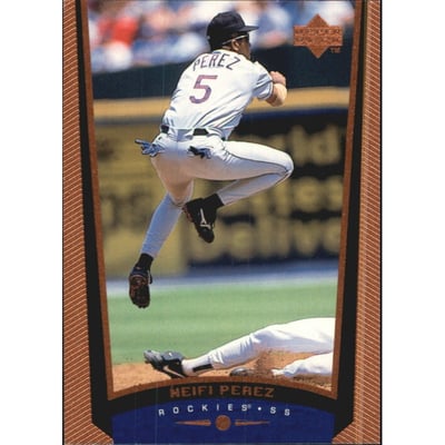 1999 Upper Deck Exclusives Level 1 #90 Neifi Perez