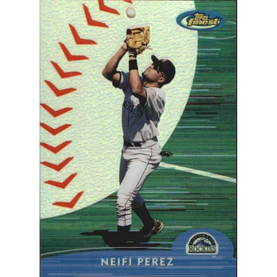 2000 Finest Refractors #210 Neifi Perez