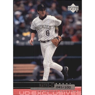 2000 Upper Deck Exclusives Silver #374 Brent Mayne