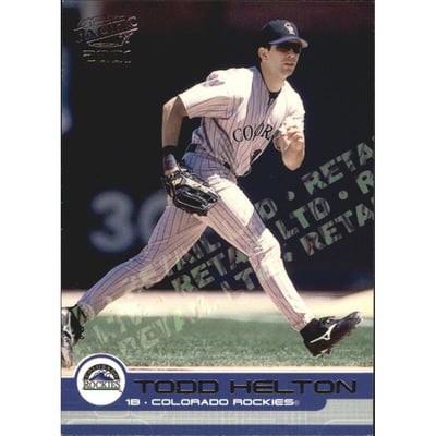 2001 Pacific Retail LTD #139 Todd Helton