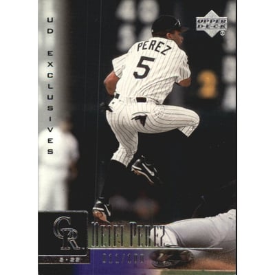 2001 Upper Deck Exclusives Silver #259 Neifi Perez