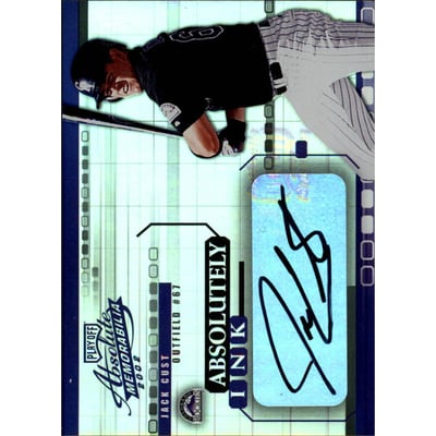 2002 Absolute Memorabilia Absolutely Ink #AI24 Jack Cust