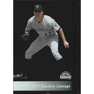 2002 Leaf Lineage Century #113 Todd Helton 01