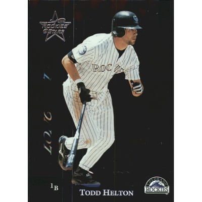 2002 Leaf Rookies and Stars Longevity #152 Todd Helton