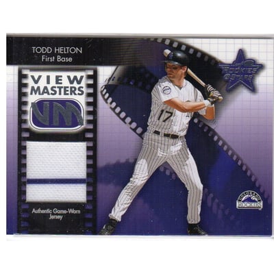 2002 Leaf Rookies and Stars View Masters #2 Todd Helton
