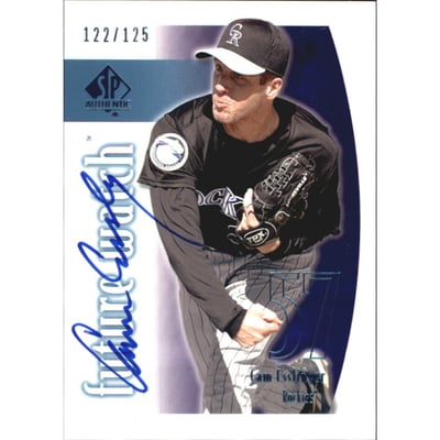 2002 SP Authentic Limited #164 Cam Esslinger FW AU