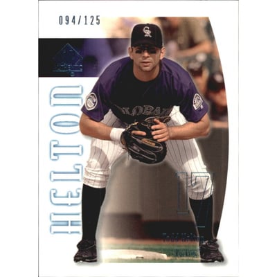2002 SP Authentic Limited #88 Todd Helton