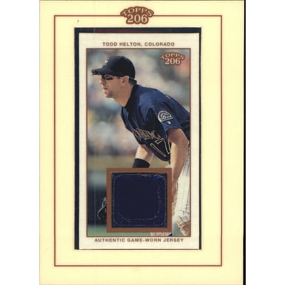 2002 Topps 206 Relics #THE1 Todd Helton Jsy A1