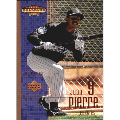 2002 Upper Deck Ballpark Idols Bronze #194 Juan Pierre