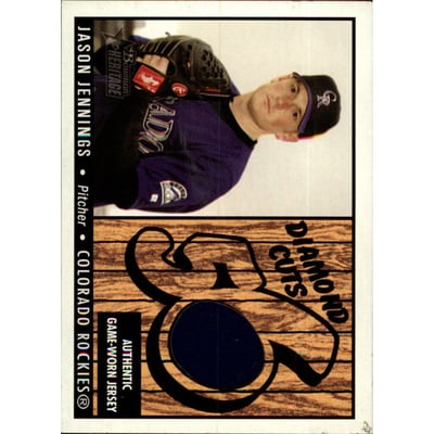 2003 Bowman Heritage Diamond Cuts Relics #JJ Jason Jennings Jsy A