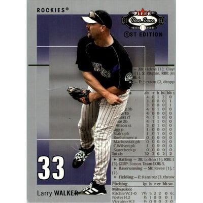 2003 Fleer Box Score First Edition #87 Larry Walker