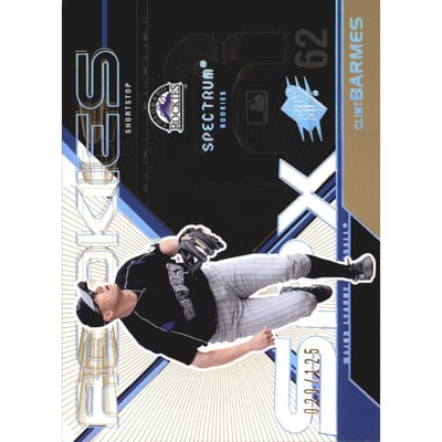 2003 SPx Spectrum #140 Clint Barmes ROO