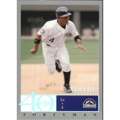 2003 Upper Deck 40-Man Rainbow #739 Juan Uribe