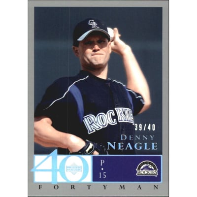 2003 Upper Deck 40-Man Rainbow #740 Denny Neagle