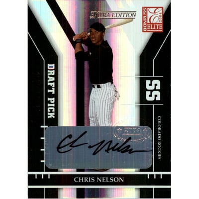 2004 Donruss Elite Extra Edition #289 Chris Nelson AU/465 RC