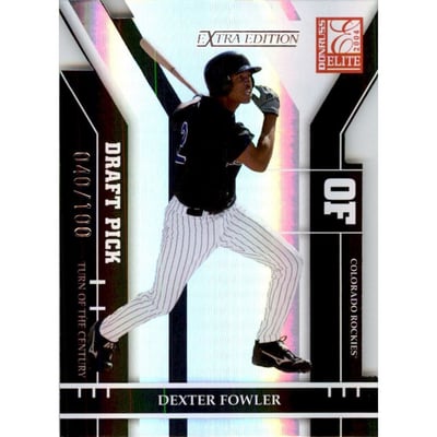 2004 Donruss Elite Extra Edition Turn of the Century #340 Dexter Fowler DP