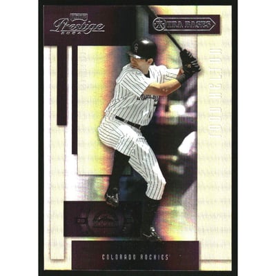 2004 Playoff Prestige Xtra Bases Purple #68 Todd Helton