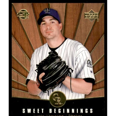2004 Sweet Spot Wood #135 Justin Hampson SB
