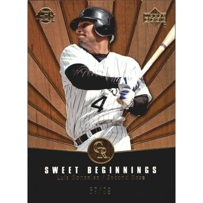 2004 Sweet Spot Wood #144 Luis Gonzalez SB