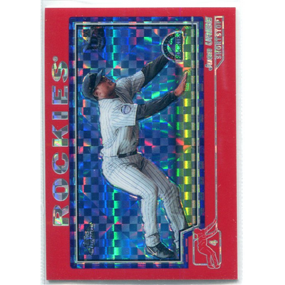 2004 Topps Chrome Red X-Fractors #87 Juan Uribe