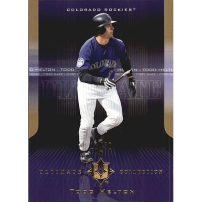 2004 Ultimate Collection Gold #119 Todd Helton