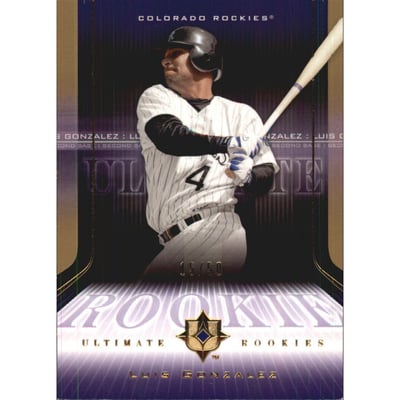2004 Ultimate Collection Gold #180 Luis Gonzalez UR