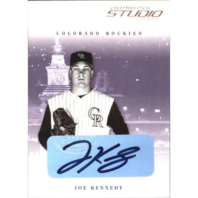 2005 Studio Autographs #103 Joe Kennedy