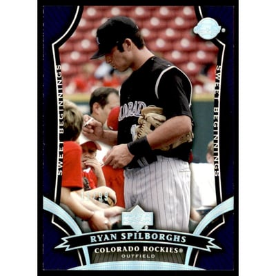 2005 Sweet Spot Platinum #147 Ryan Spilborghs SB