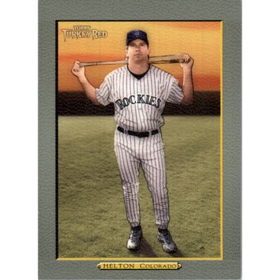 2005 Topps Turkey Red #270A T.Helton Purple Sky SP