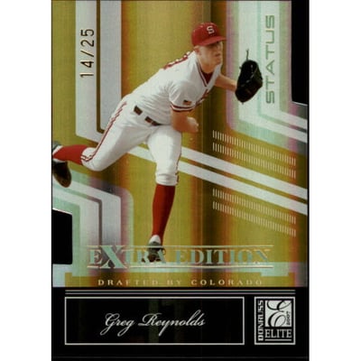 2007 Donruss Elite Extra Edition Status Gold #22 Greg Reynolds