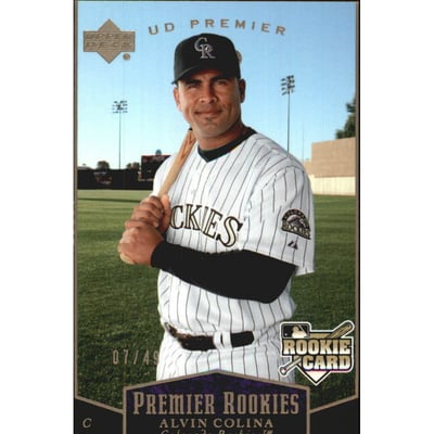 2007 Upper Deck Premier Gold #237 Alvin Colina