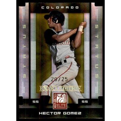 2008 Donruss Elite Extra Edition Status Gold #40 Hector Gomez
