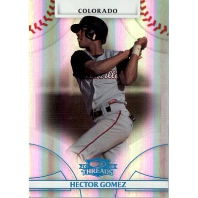 2008 Donruss Threads Century Proof Platinum #61 Hector Gomez