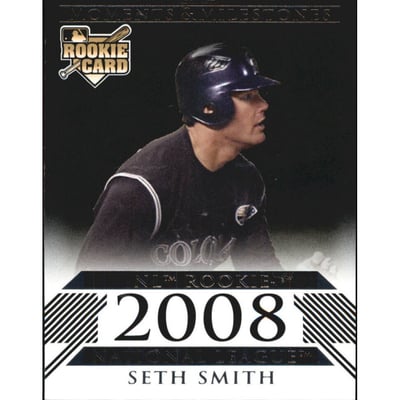 2008 Topps Moments and Milestones Black #168 Seth Smith