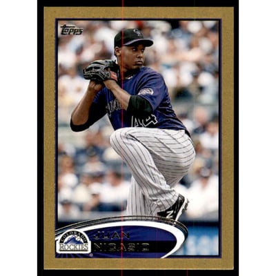 2012 Topps Mini Gold #112 Juan Nicasio