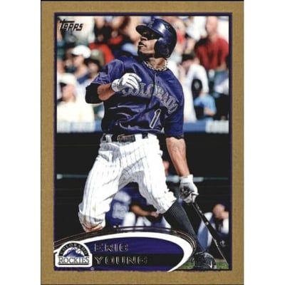 2012 Topps Mini Gold #242 Eric Young