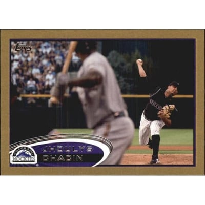 2012 Topps Mini Gold #45 Jhoulys Chacin