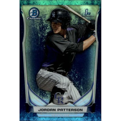 2014 Bowman Chrome Prospects Series 2 Bubble Refractors #BCP19 Jordan Patterson