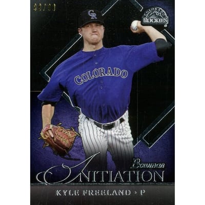 2014 Bowman Draft Initiation #BIKF Kyle Freeland