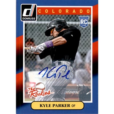 2014 Donruss The Rookies Autographs #56 Kyle Parker