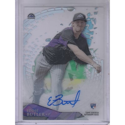 2014 Topps High Tek Autographs #HTEBU Eddie Butler