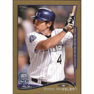 2014 Topps Mini Gold #352 Ryan Wheeler
