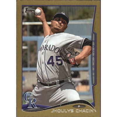 2014 Topps Mini Gold #69 Jhoulys Chacin