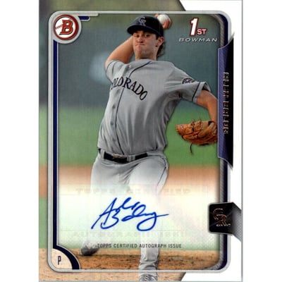 2015 Bowman Prospects Autographs #PAAB Alex Balog