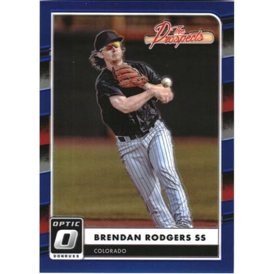2016 Donruss Optic The Prospects Red #5 Brendan Rodgers